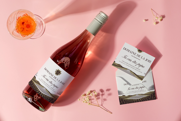 Étiquette vin pour annoncer une grossesse style 6 - Message : "Tu vas être PAPA"  - A coller sur les bouteilles